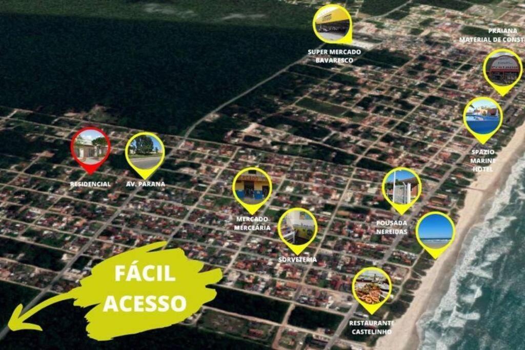 Vila Casa Boa E Barata Em Guaratuba Exteriér fotografie